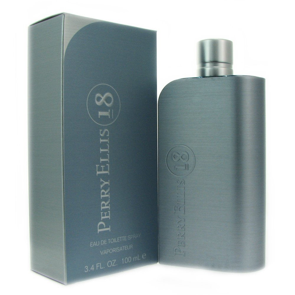 Perry Ellis 18 Eau de Toilette 3.4 oz Men's Cologne Fragrance Spray