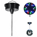 Disco Ball Motor 18 LED, Sound Active, Ceiling Mount, 5.11 in