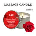 1pc Rose Scented Home Body Oil Aromatherapy Candle, Massage Oil Candle /2oz Massage Oil Candle for Pure Relaxation and Home SPA