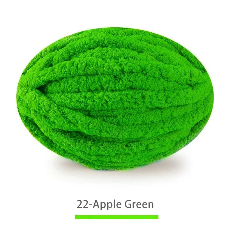 Yarn, Extra-Thick Chenille for Blankets, Cushions, Pet Beds & Cozy Crafts