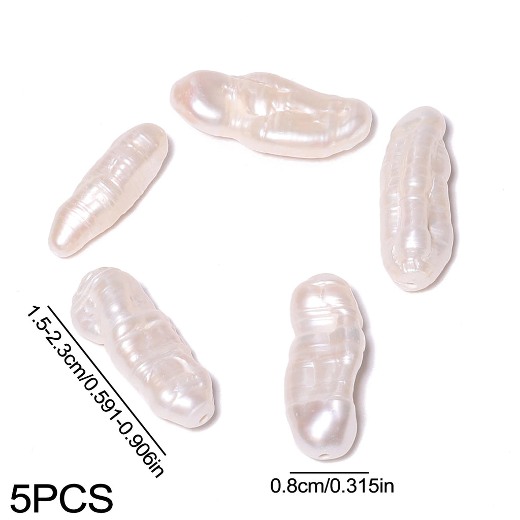 Pearl Beads Baroque-Style Irregular Mixed Shapes for DIY Jewelry Making