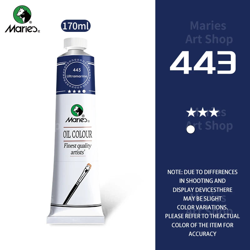 Oil Paint Large Tube, Marie's 170ml — 16 Colors, Artist Grade
