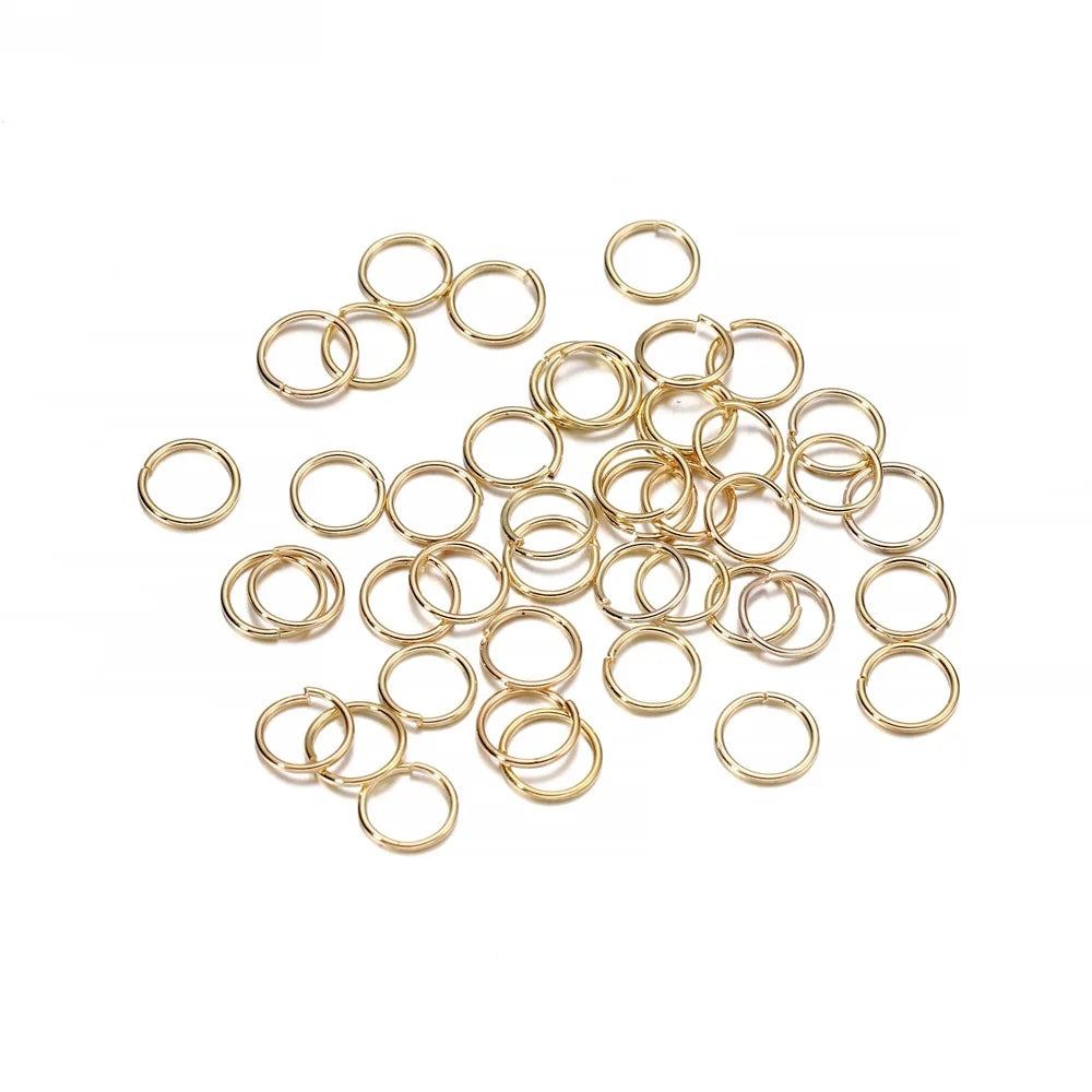 Jump Rings Open Single Loops Split Necklace Bracelet DIY Jewelry Making