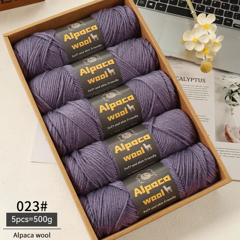 Yarn, Chunky for Knitting Sweaters, Coats, Hats, Gloves & Leg Warmers
