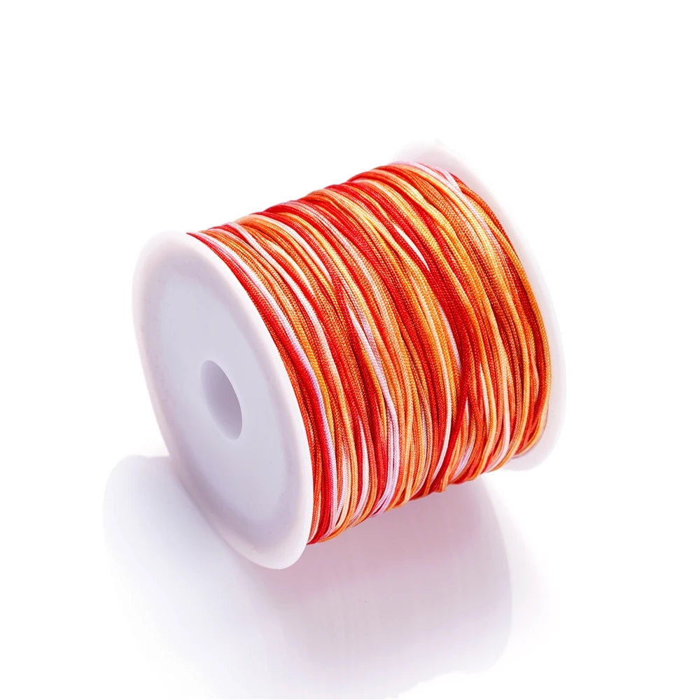 Nylon Beading Cord Chinese Knot Tassel Thread Roll DIY Jewelry Making