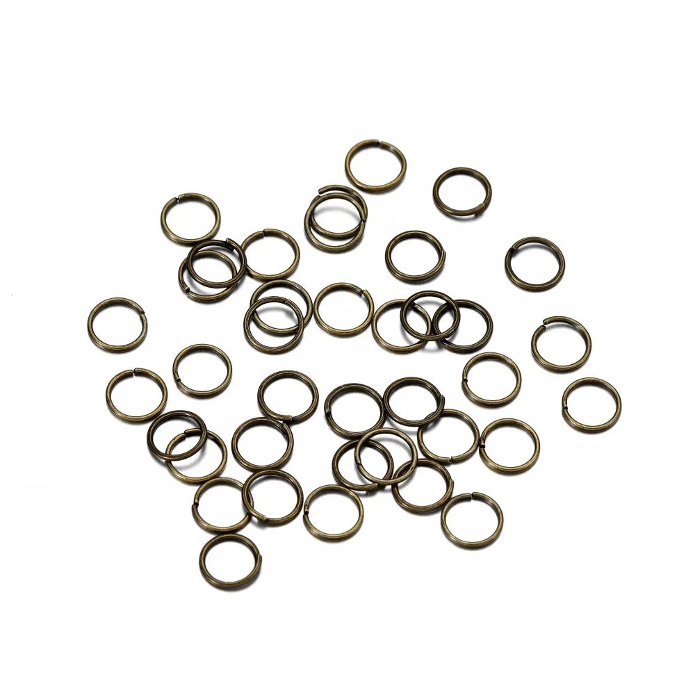 Jump Rings Open Single Loops Split Necklace Bracelet DIY Jewelry Making
