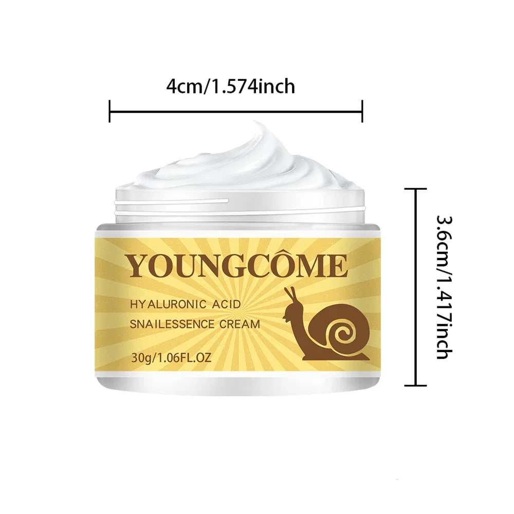 Snail Hyaluronic Acid Essence Cream Deeply Nourishes Skin Improve Roughness Tighten Skin Repair Damaged Skin Smooth wrinkles