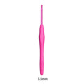 Crochet Hooks, Colorful Aluminum with Soft Grips for Handmade Yarn Crafts