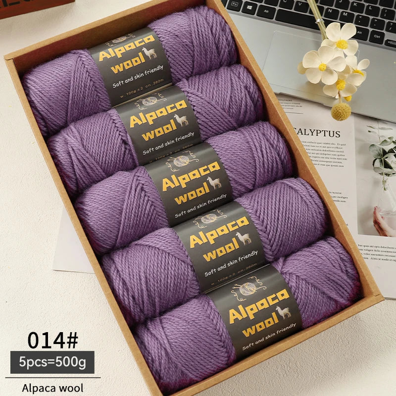 Yarn, Chunky for Knitting Sweaters, Coats, Hats, Gloves & Leg Warmers