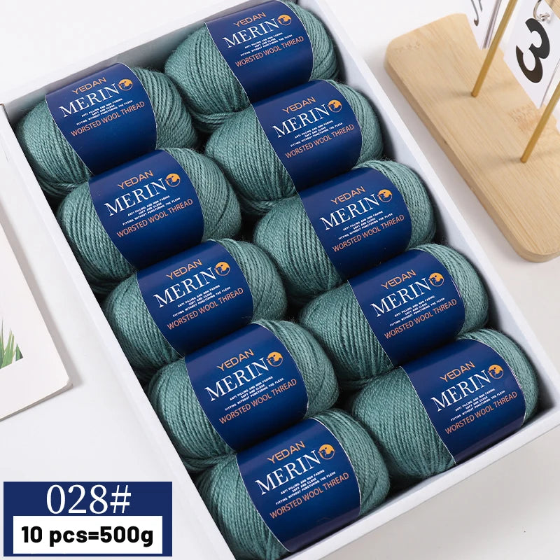 Yarn, Fine for Hand Knitting Sweaters, Scarves, Hats & Winter Accessories