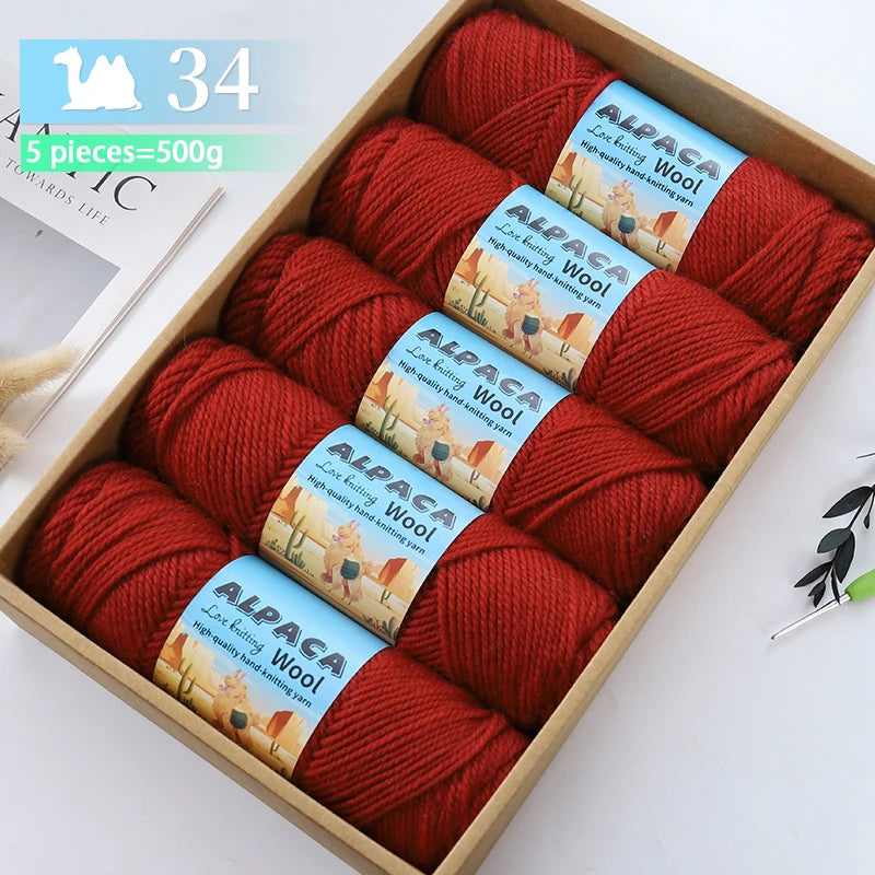 Yarn, Coarse for Knitting Sweaters, Coats, Shawls & Handmade Accessories
