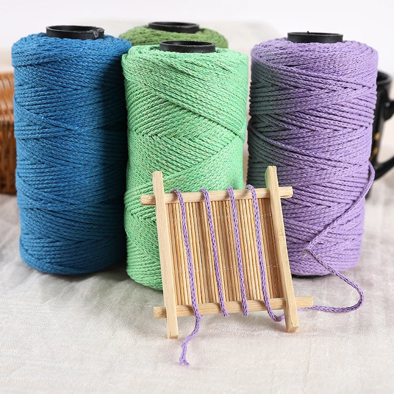 Yarn, Hollow Cord for Bags, Storage Baskets, Floor Mats & Hanging Crafts