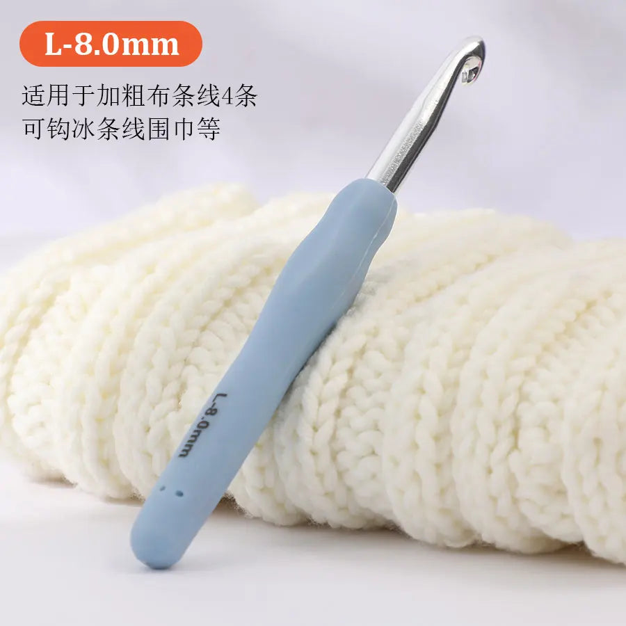 Crochet Hook, Aluminum for Handmade Yarn Crafts & Needlework Projects