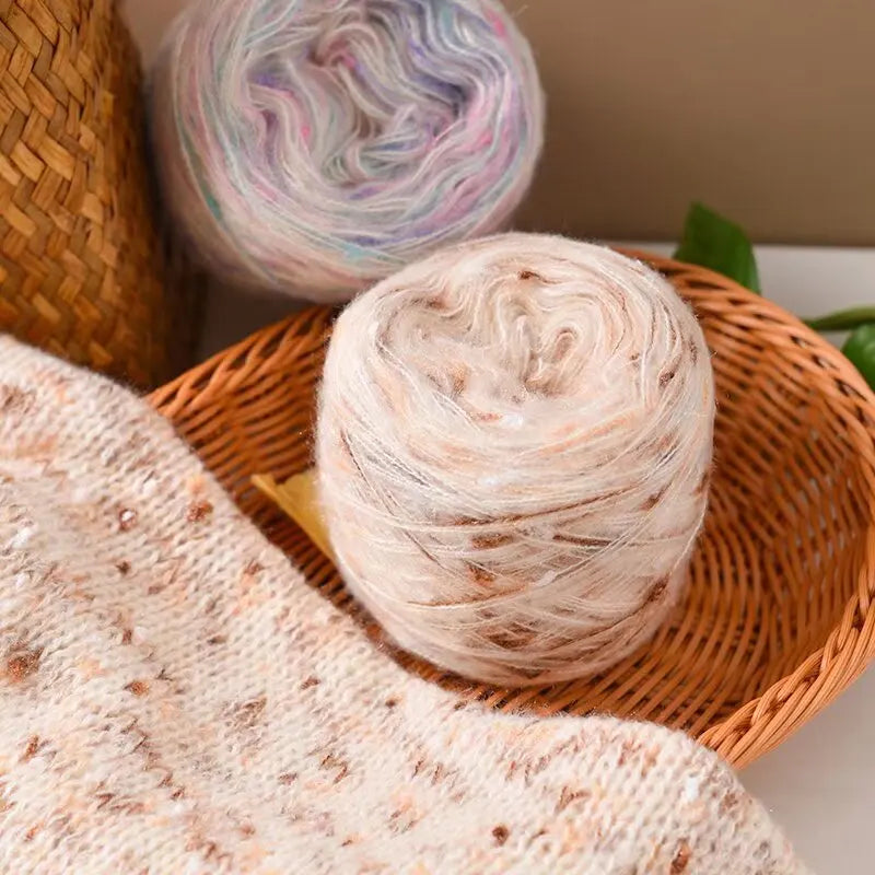 Yarn, Rainbow Colors for Sweaters, Scarves, Hats, Blankets & Shawls