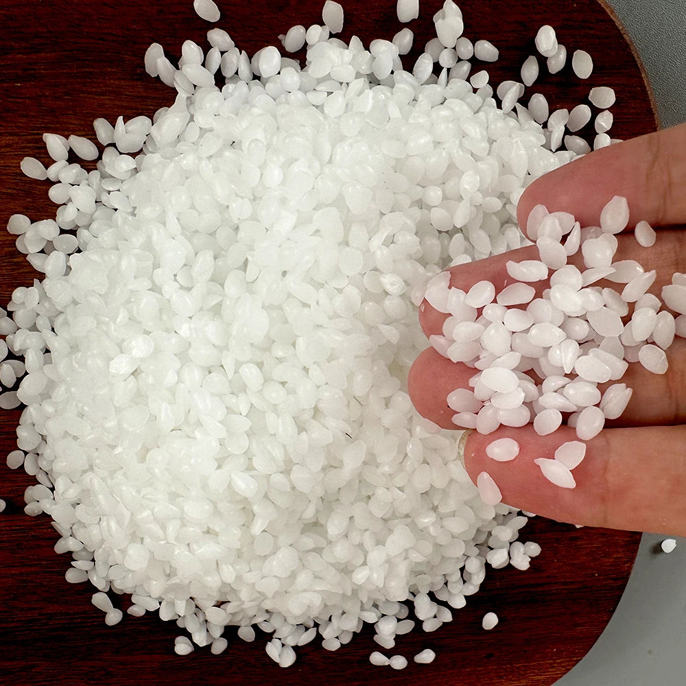 White Beeswax DIY Candle Making Meterial 100% Pure Natural Granular Bag Odorless Wax Particles Raw Materials Handicraft Supplies