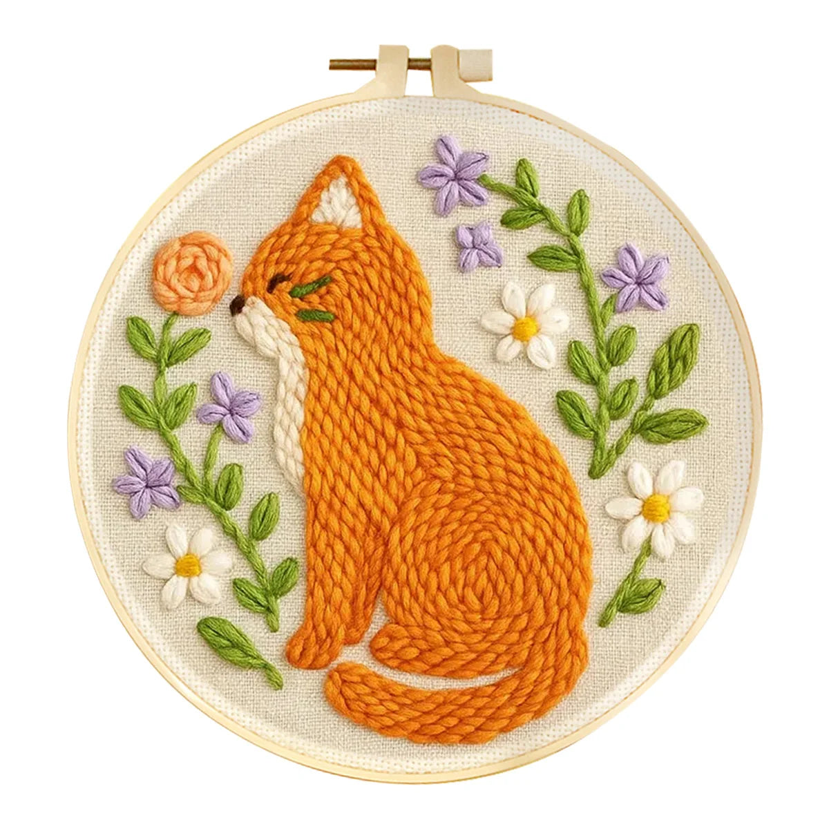 Punch Needle Kit, Scenery Designs for Beginner Embroidery & Handmade Gifts