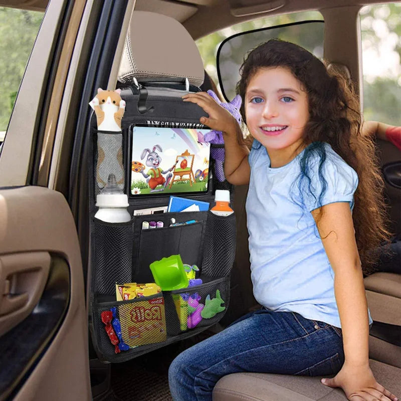 Car Backseat Organizer with Touch Premium Quality Replacement Accessory
