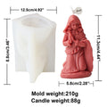 Angel Virgin Mary Silicone Candle Mould Veil Lady Casting Resin Making Molds Aromatherapy Plaster Clay Home Decorate Mold