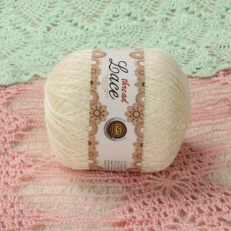 Yarn, Pearl Lace Style for Crochet Shawls, Summer Sweaters, Hats & Scarves