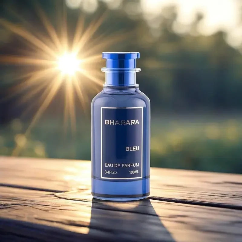 Bharara Bleu Men's Cologne Eau de Parfum 3.4 oz Fresh Citrus with Travel Spray