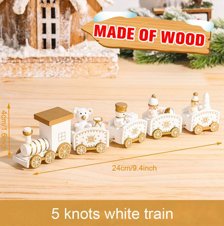 Christmas Train Merry Christmas Decorations For Home Ornament Xmas Navidad Noel Gifts Happy New Year 2026 Gifts