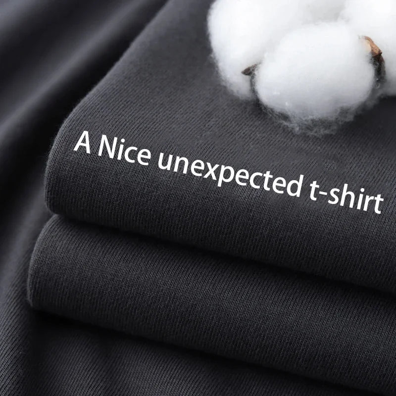 T-Shirt Five Mood Cats Funny Black Cat Graphic Cotton Short Sleeve Oversized