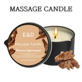 1PC Massage Oil Candles，Luxury Aromatherapy Candles，for Stress Relief and Skin Moisturizing，SM Product Scented Candle Body Oil