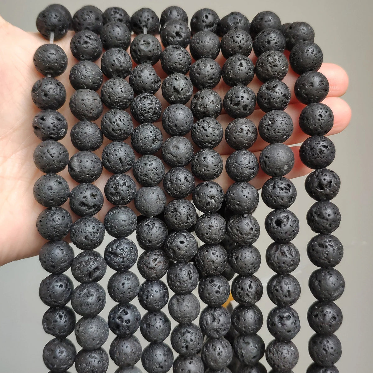 Stone Beads Round Assorted Stone Color Options for DIY Jewelry Making