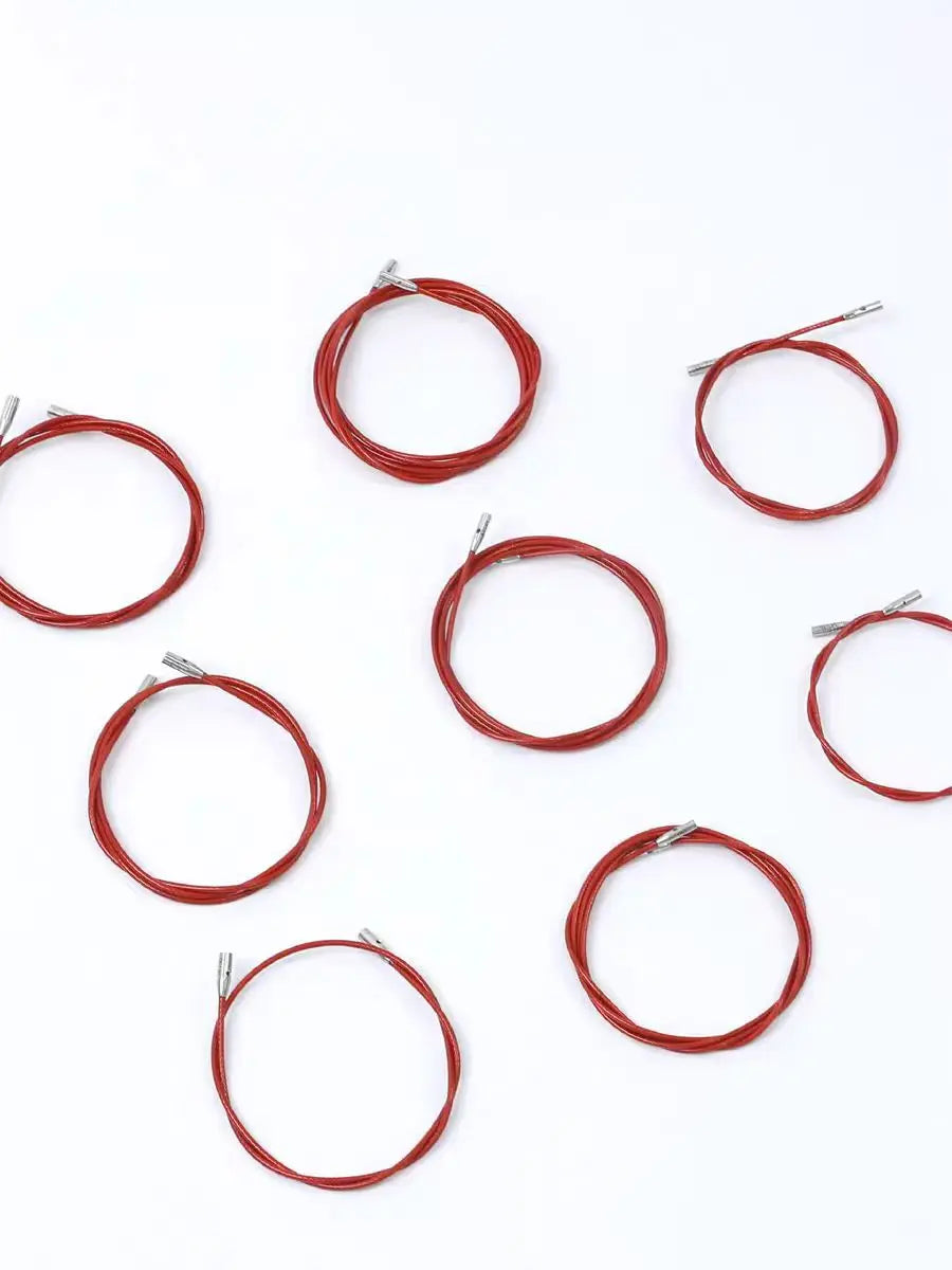 Knitting Needle Cable, ChiaoGoo TWIST Red for Interchangeable Needle Tips