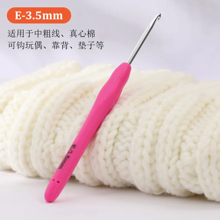Crochet Hook, Aluminum for Handmade Yarn Crafts & Needlework Projects