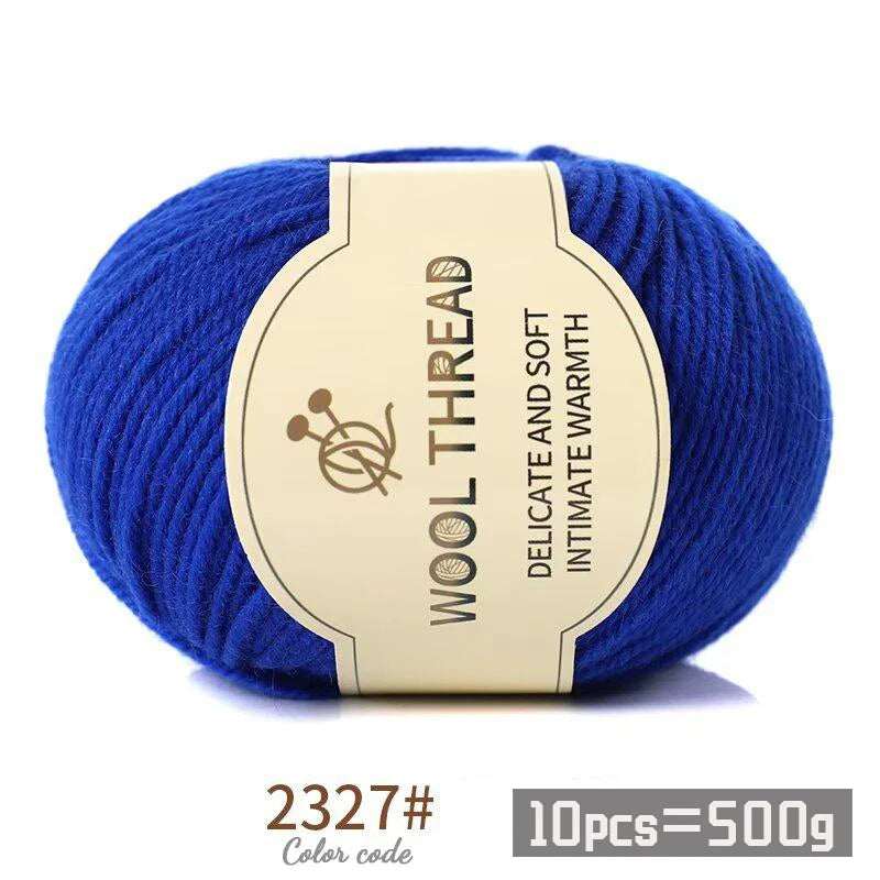Yarn, Medium-Coarse for Handmade Sweaters, Scarves, Hats & Winter Knitwear