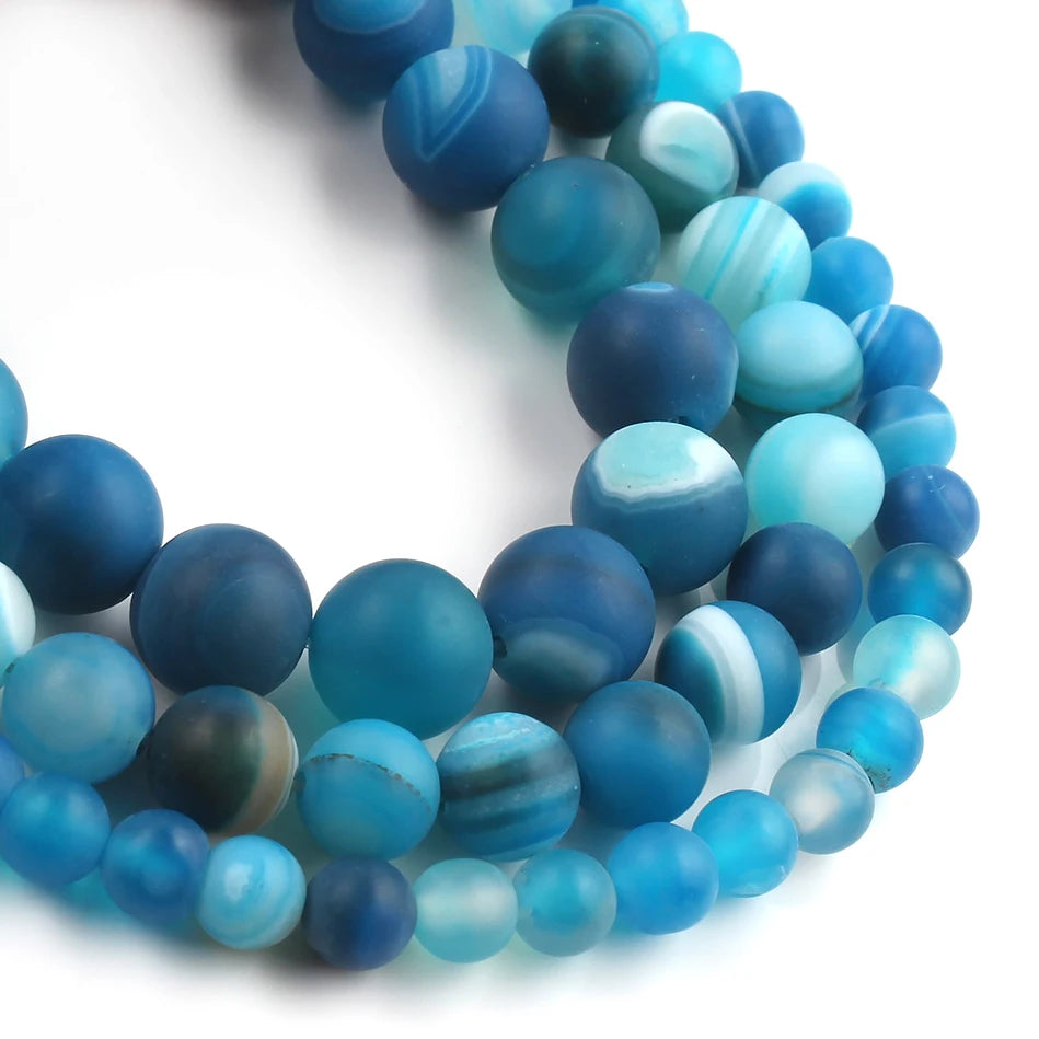 Stone Beads Matte Pink Zebra Jasper Howlite Styles for DIY Jewelry Making