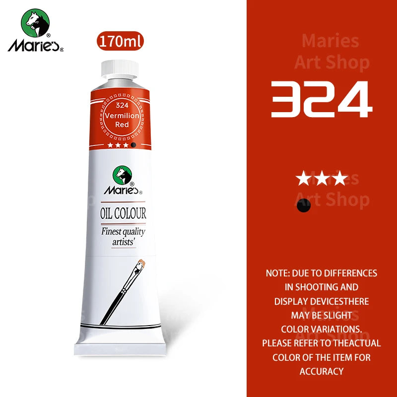 Marie's Oil Paint — 170ml Large Tube, 16 Colors Available