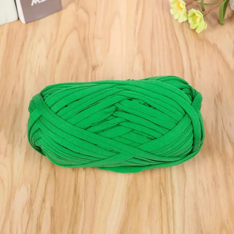 Yarn, Flat T-Shirt Style for Crochet Rugs, Bags, Slippers & Handmade Crafts