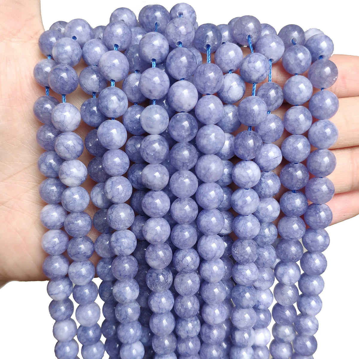 Stone Beads Round Assorted Stone Color Options for DIY Jewelry Making