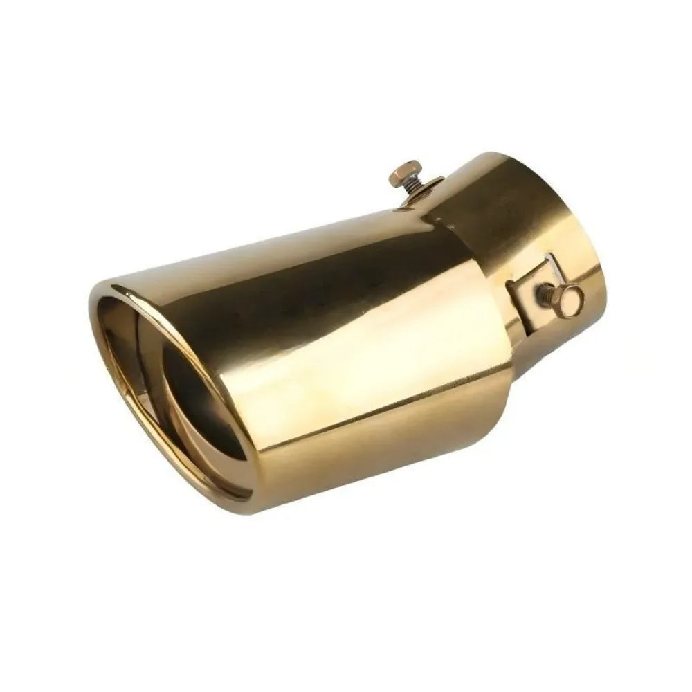 2.5" Stainless Steel Exhaust Muffler Tip | Universal Fit, 6 Finishes