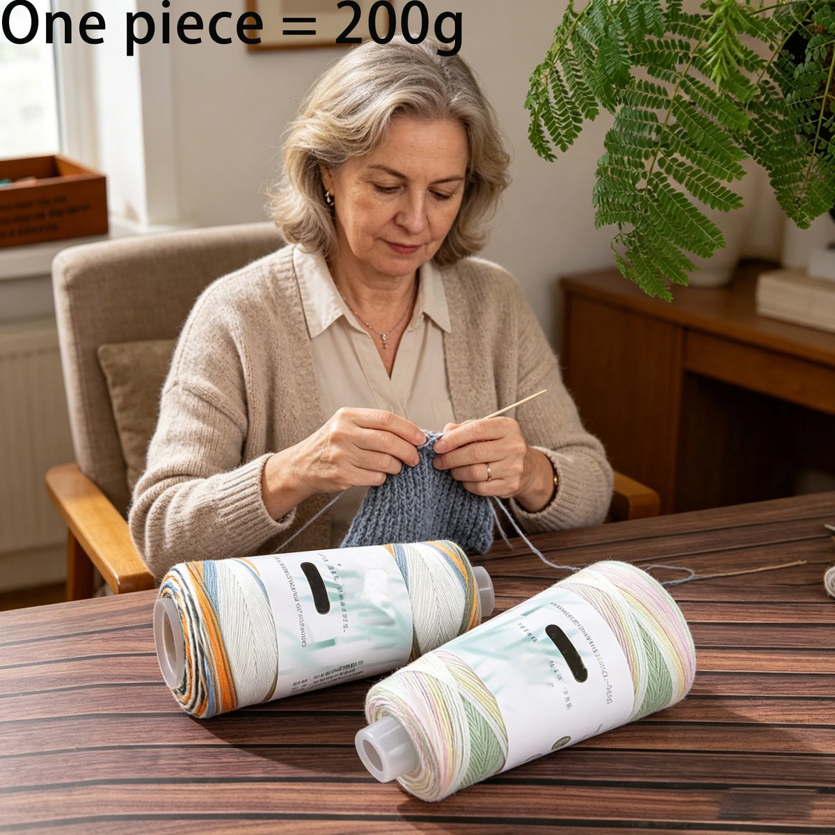Yarn, Colorful for Hand Knitting Sweaters, Scarves & Crochet Projects