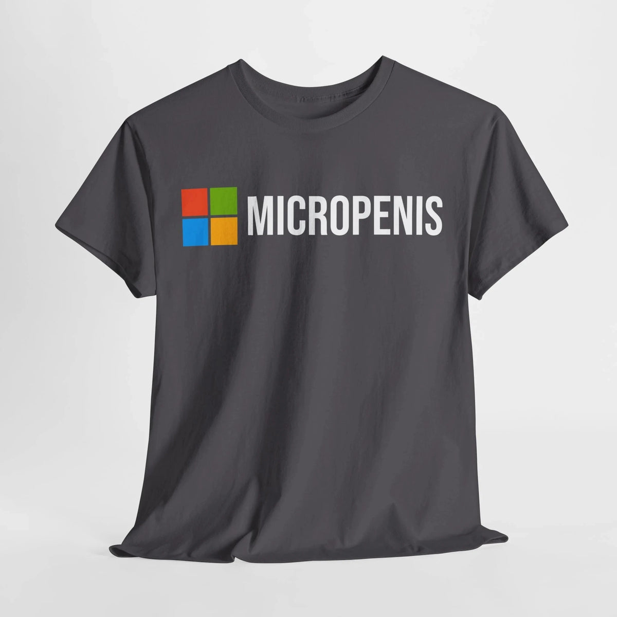 T-Shirt Unisex Micropenis Parody Funny Meme Geek Humor Novelty Tee