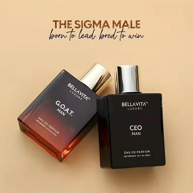 Bella Vita CEO Man & G.O.A.T. Man Men's Cologne 3.4 oz Eau de Parfum Spray