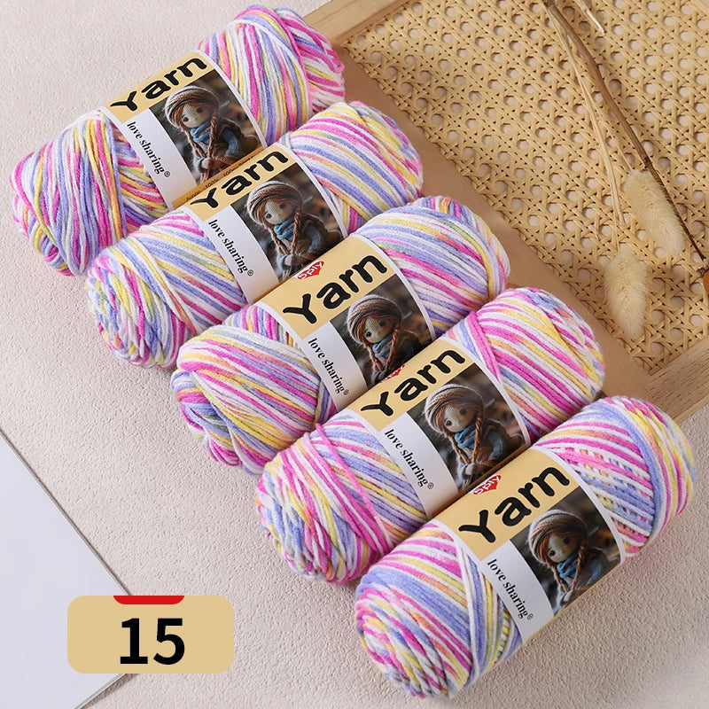 Yarn, Rainbow Gradient for Sweaters, Scarves, Hats & Handmade Blankets