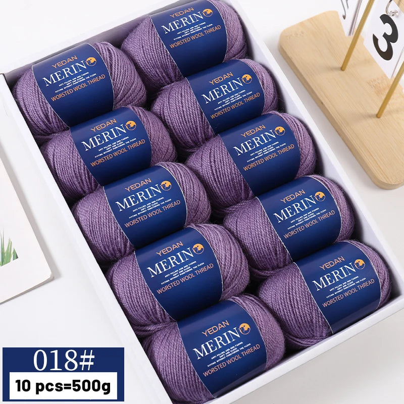 Yarn, Fine for Hand Knitting Sweaters, Scarves, Hats & Winter Accessories