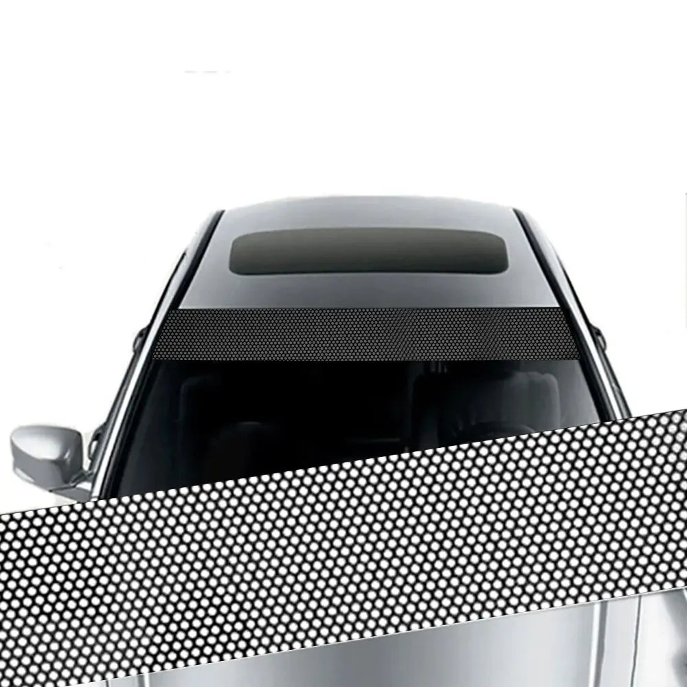 Car Sunshade Stickers Auto Front Car Sun Shade UV Protector