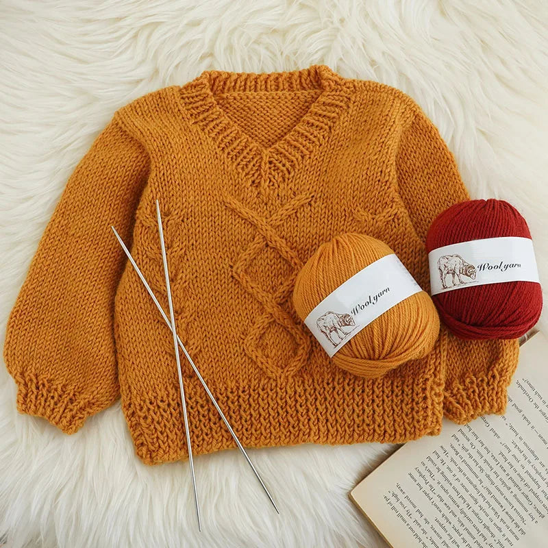 Yarn, Solid Color for Handmade Scarves, Sweaters, Gloves & Winter Hats