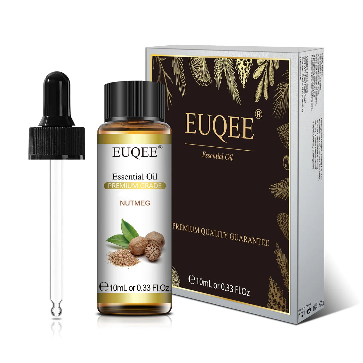 EUQEE Pure Essential Oil 10ml Premium Specialty Scents Dropper Diffuser Candle