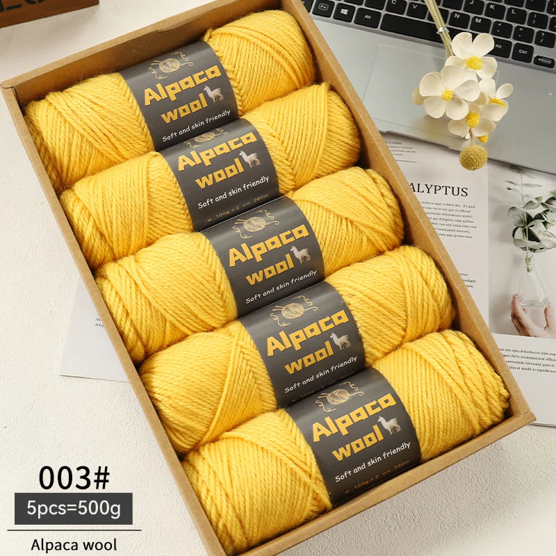 Yarn, Chunky for Knitting Sweaters, Coats, Hats, Gloves & Leg Warmers