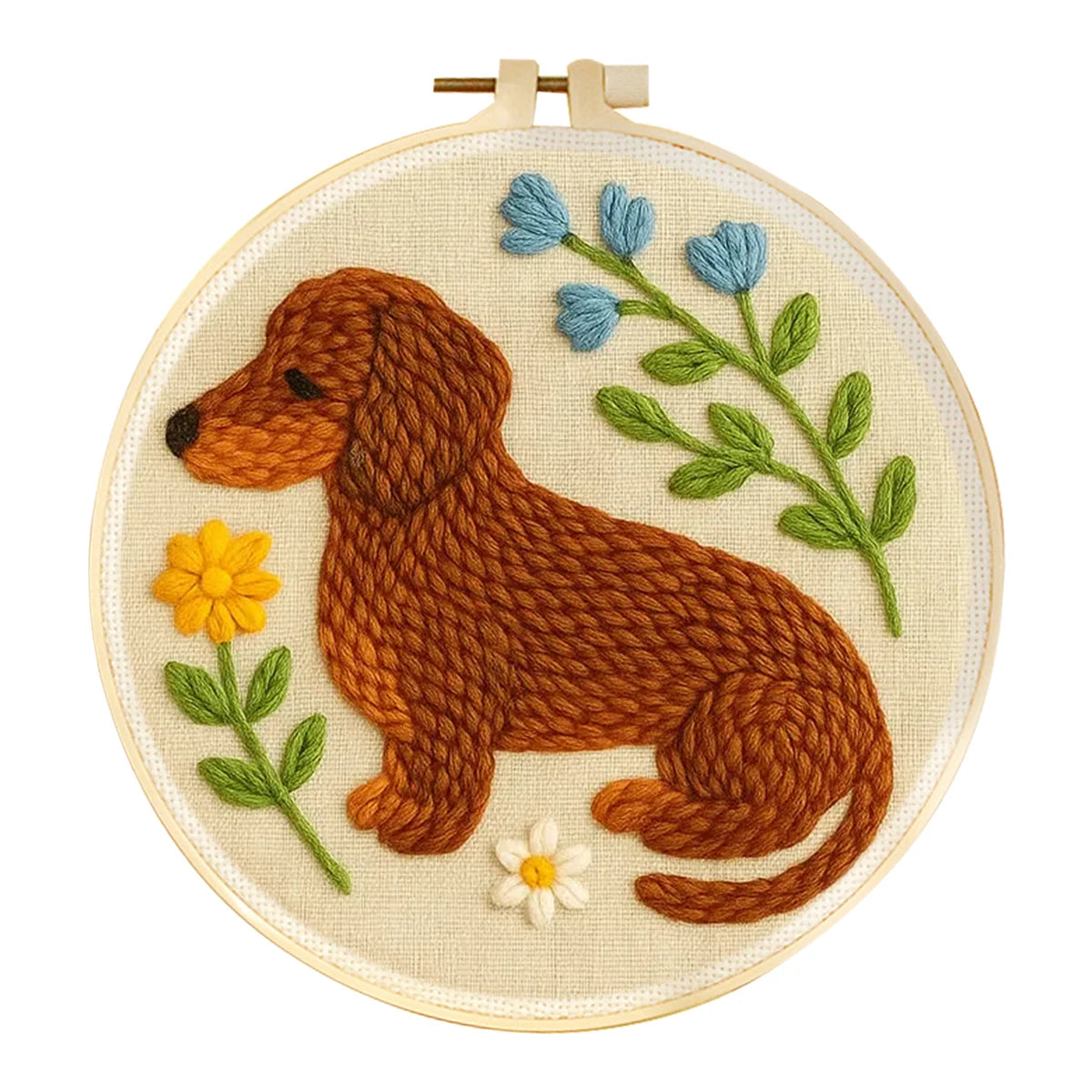 Punch Needle Kit, Scenery Designs for Beginner Embroidery & Handmade Gifts