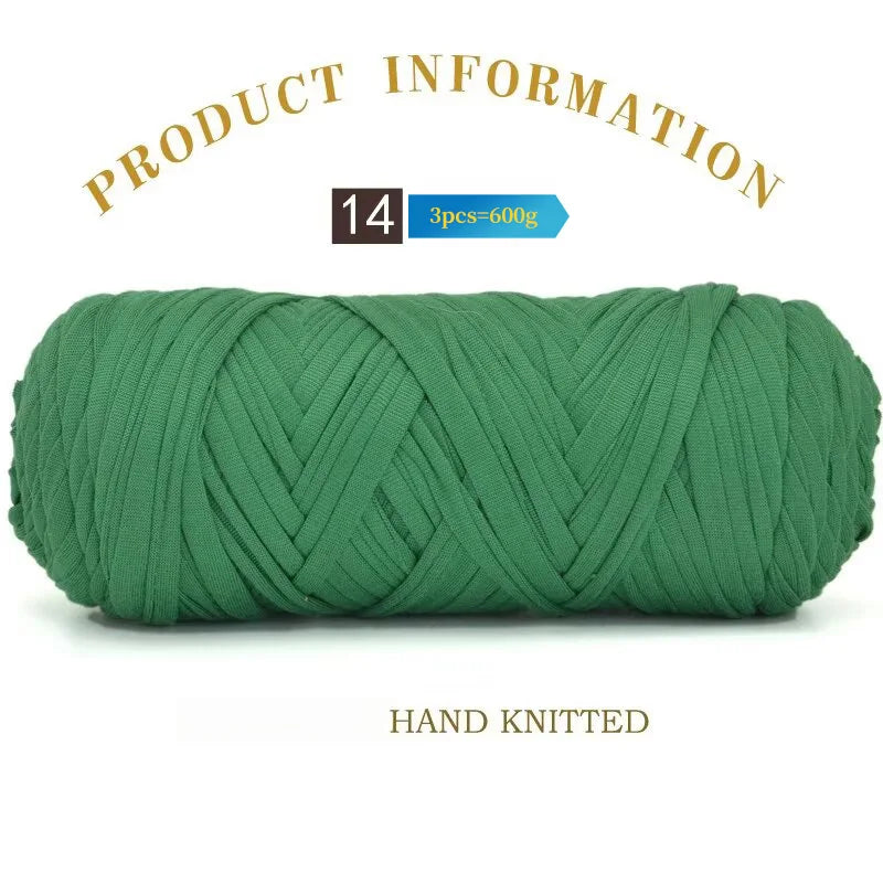 Yarn, Fabric Strip for Crochet Bags, Slippers, Hats, Cushions & Baskets