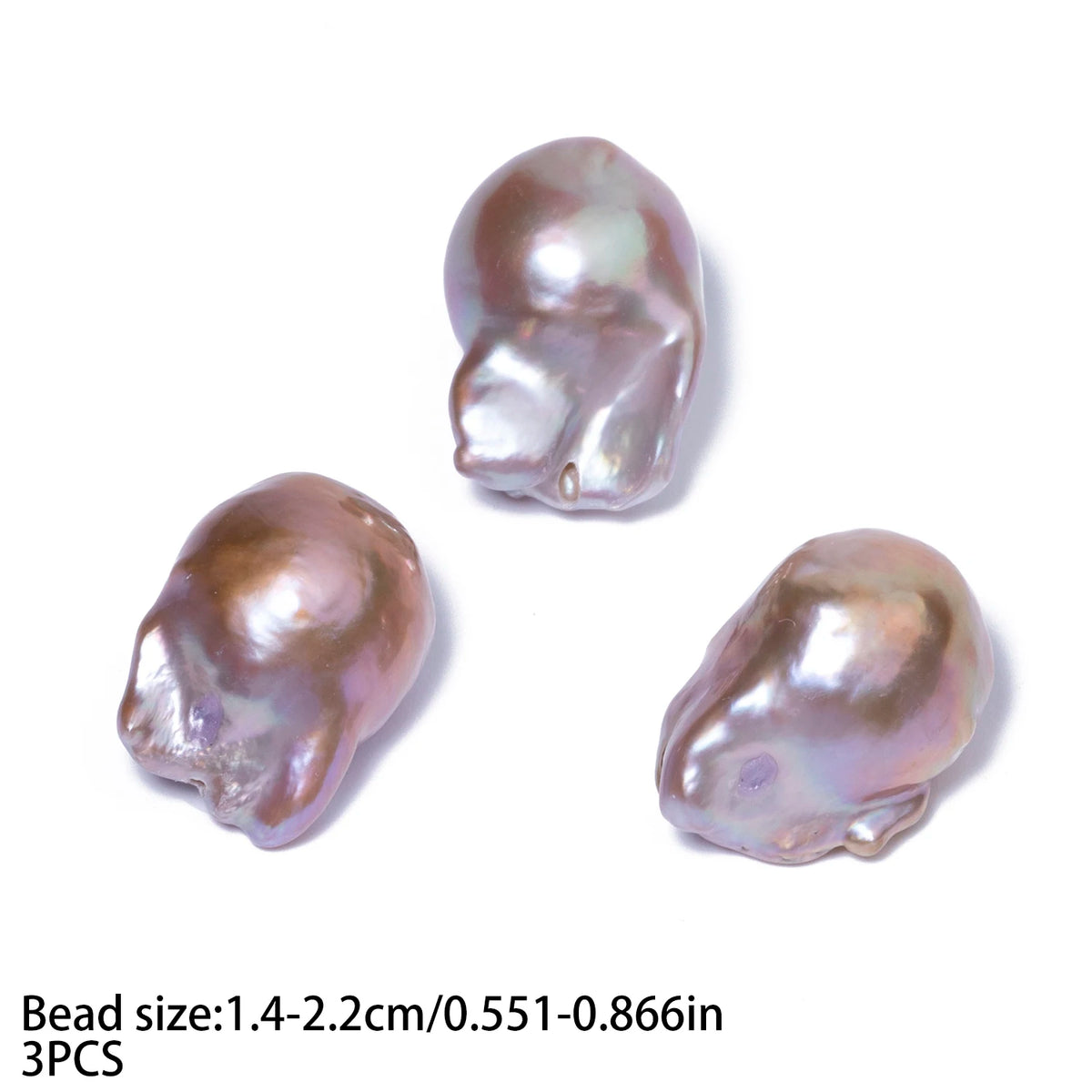 Pearl Beads Freshwater Baroque-Style Irregular Shapes for DIY Jewelry Making