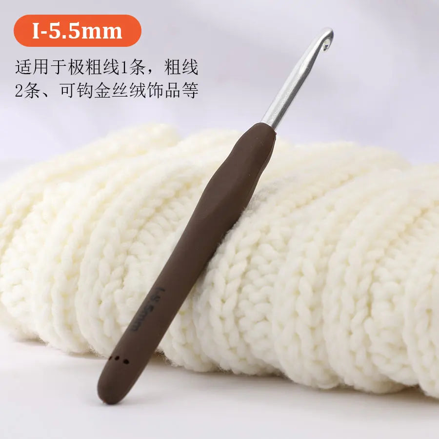 Crochet Hook, Aluminum for Handmade Yarn Crafts & Needlework Projects