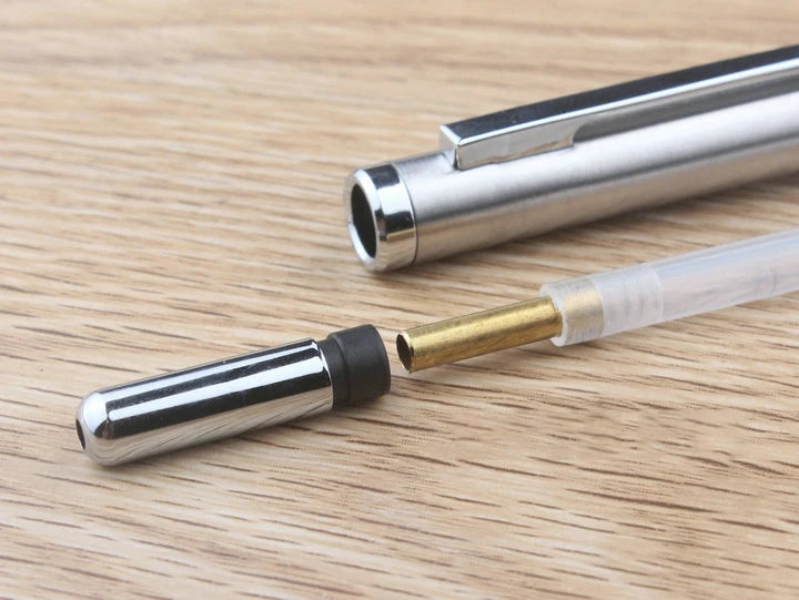 Full Metal Mechanical Pencil with Lead Refills — 0.3 to 3.0mm Precision Drawing